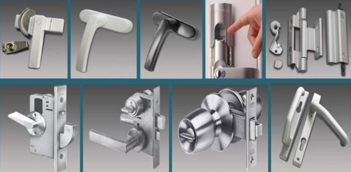 Phụ kiện cửa nhôm là gì?