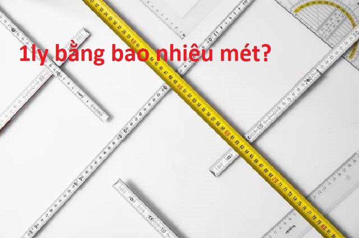 1ly bằng bao nhiêu mét?