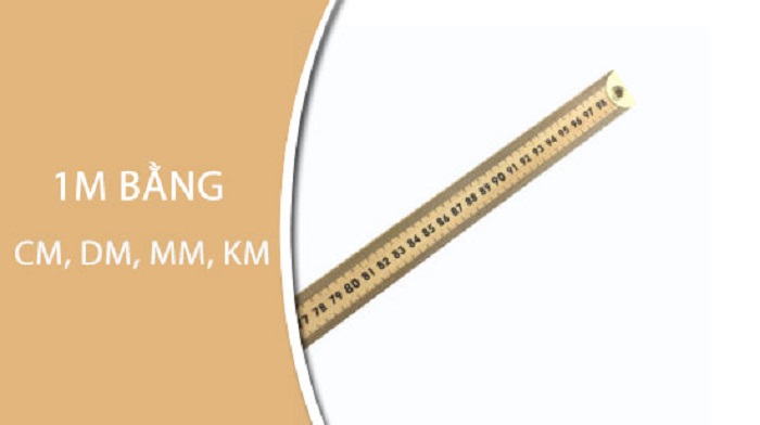 1m bằng bao nhiêu cm bạn đã biết hay chưa?