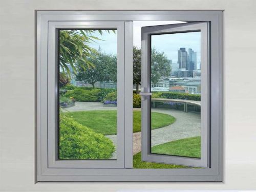 Cửa sổ nhôm kính mở quay 2 cánh